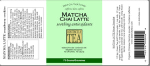 Matcha Chai Latte Mix 50 Gram Tin