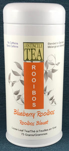 Blueberry Rooibos Tea 75 Gram Tin - Distinctly Tea Inc.