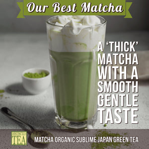 Matcha Sublime Organic Japanese Green Tea - Distinctly Tea Inc.