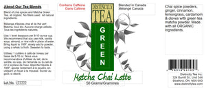 Matcha Chai Latte Mix 50 Gram Tin - Distinctly Tea Inc.
