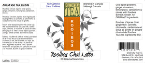 Rooibos Chai Latte Mix 50 Gram Tin - Distinctly Tea Inc.