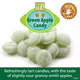 Green Apple Candy ALL Natural 75G