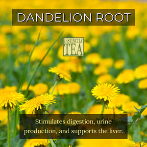 Dandelion Root Herbal Tea Organic - Distinctly Tea Inc.