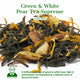 Green and White Pear Cream Tea Supreme - Distinctly Tea Inc.