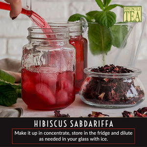 Hibiscus Flower Herbal Tea Organic - Distinctly Tea Inc.
